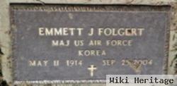 Maj Emmett J. Folgert