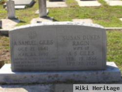 Susan Dukes Ragin Giles