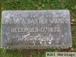 Emma A. Baxter Vaughn