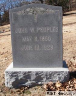 John W. Peoples