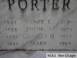 Henry E Porter