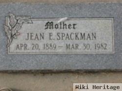 Jean E Earl Spackman