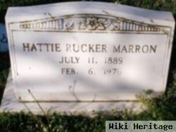 Hattie Lee Rucker Marron