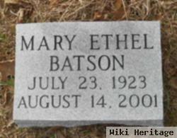 Mary Ethel Batson