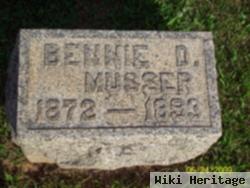 Bennie D Musser