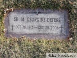 Sr M Georgine Deter