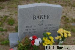 Hester F. Baker
