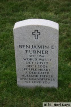 Benjamin E Turner