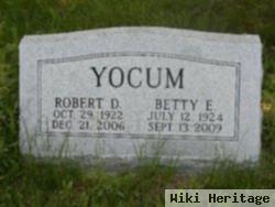 Betty E Yocum