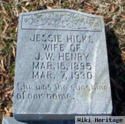 Jessie Hicks Henry