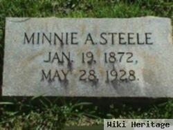 Minnie Armenta Steele Steele