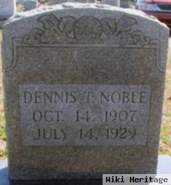 Dennis T Noble