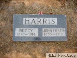 Helen Elizabeth A "betty" Egger Harris