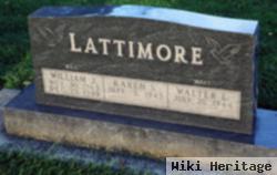 William J Lattimore