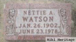 Nettie A. Watson