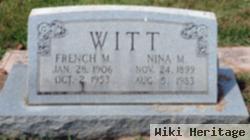 William French Monroe Witt