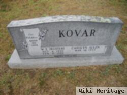 Walter Edward "buster" Kovar