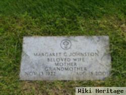 Margaret C Johnston