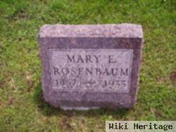 Mary E Rosenbaum