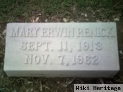 Mary Tunstall Erwin Renick