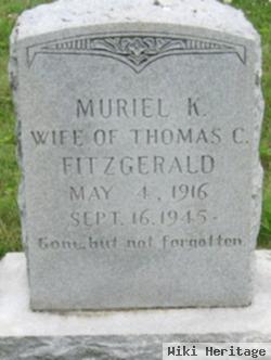 Muriel K. Fretwell Fitzgerald