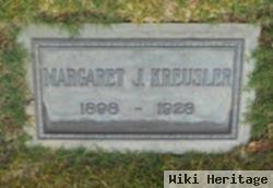 Margaret J Kreusler