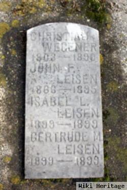 John F. Leisen