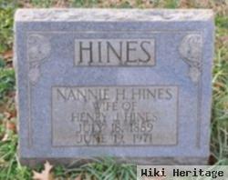 Nannie H. Hines