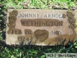 John Arnold "johnny" Wethington