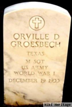 Orvile D Groesbech