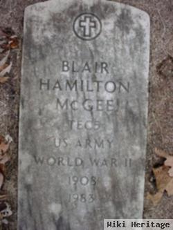 Blair Hamilton Mcgee