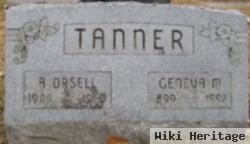 A Orsell Tanner