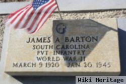 Pvt James Albert Barton