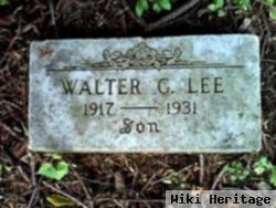 Walter G. Lee