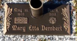 Mary Etta Dembert