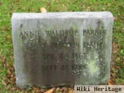 Mary Ann "annie" Waldrop Parker