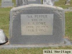 Iva Pepper Lowe