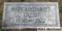 Mary Edith Gresh Kitt