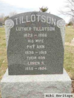 Barbara Ann "phy" Butler Tillotson