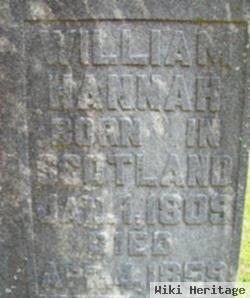 William Hannah