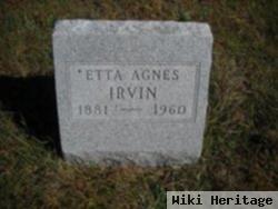 Etta Agnes Irvin