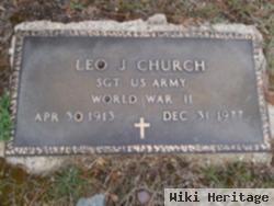 Sgt Leo J Church