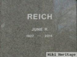 June R. Braatz Reich