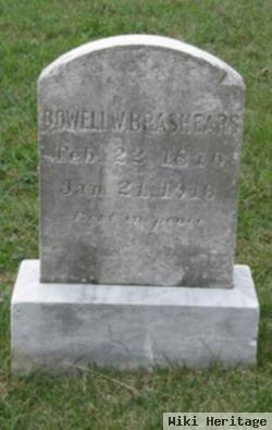 Dowell W. Brashears