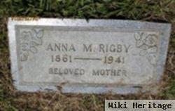 Anna M Rigby