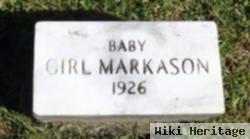 Baby Girl Markason