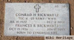 Conrad H Rickwartz