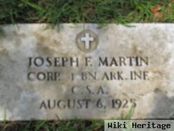 Joseph F Martin