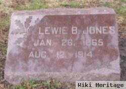 Lewis Butler "lewie" Jones