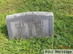 Adelaide "ella" Ely Kidwell